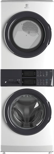 Electrolux - Laundry Tower Single Unit Front Load 4.4 Cu. Ft. Washer & 8 Cu. Ft. Electric Dryer - White