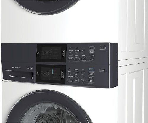 Electrolux - Laundry Tower Single Unit Front Load 4.4 Cu. Ft. Washer & 8 Cu. Ft. Electric Dryer - White
