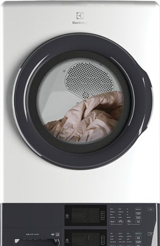 Electrolux - Laundry Tower Single Unit Front Load 4.4 Cu. Ft. Washer & 8 Cu. Ft. Electric Dryer - White