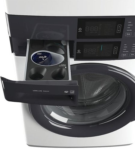 Electrolux - Laundry Tower Single Unit Front Load 4.4 Cu. Ft. Washer & 8 Cu. Ft. Electric Dryer - White