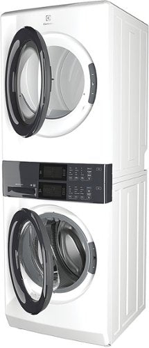 Electrolux - Laundry Tower Single Unit Front Load 4.4 Cu. Ft. Washer & 8 Cu. Ft. Electric Dryer - White
