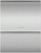 Fisher & Paykel - Door Panel for Fisher and Paykel Double DishDrawers - Brushed Stainless Steel