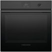 Fisher & Paykel - 24" Built-in Single Electric Convection Wall Oven with 3 Cu. Ft. Oven Capacity - Black