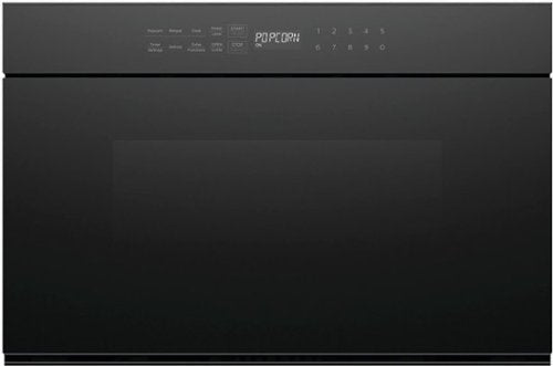 Fisher & Paykel - 1.2 Cu. Ft. Built-In Microwave Drawer with Sensor Cooking - Black