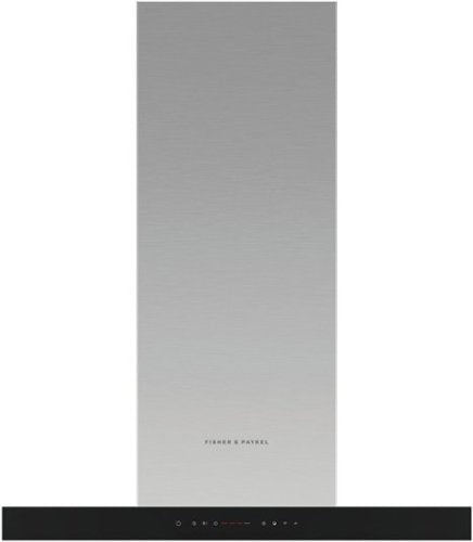 Fisher & Paykel - 30 inches - Externally Vented & Convertible - Wall Range Hood - Stainless Steel