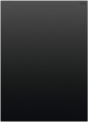 Fisher & Paykel - 15 in. Wide 2 Element Auxiliary Modular Electric Cooktop - Black