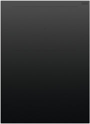 Fisher & Paykel - 15 in. Wide 2 Element Auxiliary Modular Electric Cooktop - Black