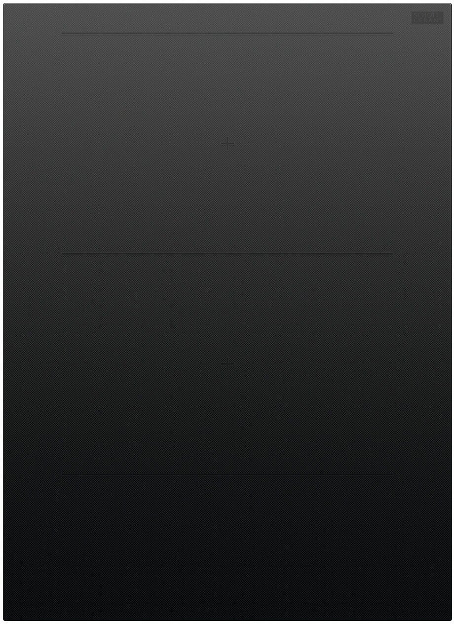 Fisher & Paykel - 15 in. Wide 2 Element Auxiliary Modular Electric Cooktop - Black