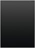 Fisher & Paykel - 15 in. Wide 2 Element Auxiliary Modular Electric Cooktop - Black