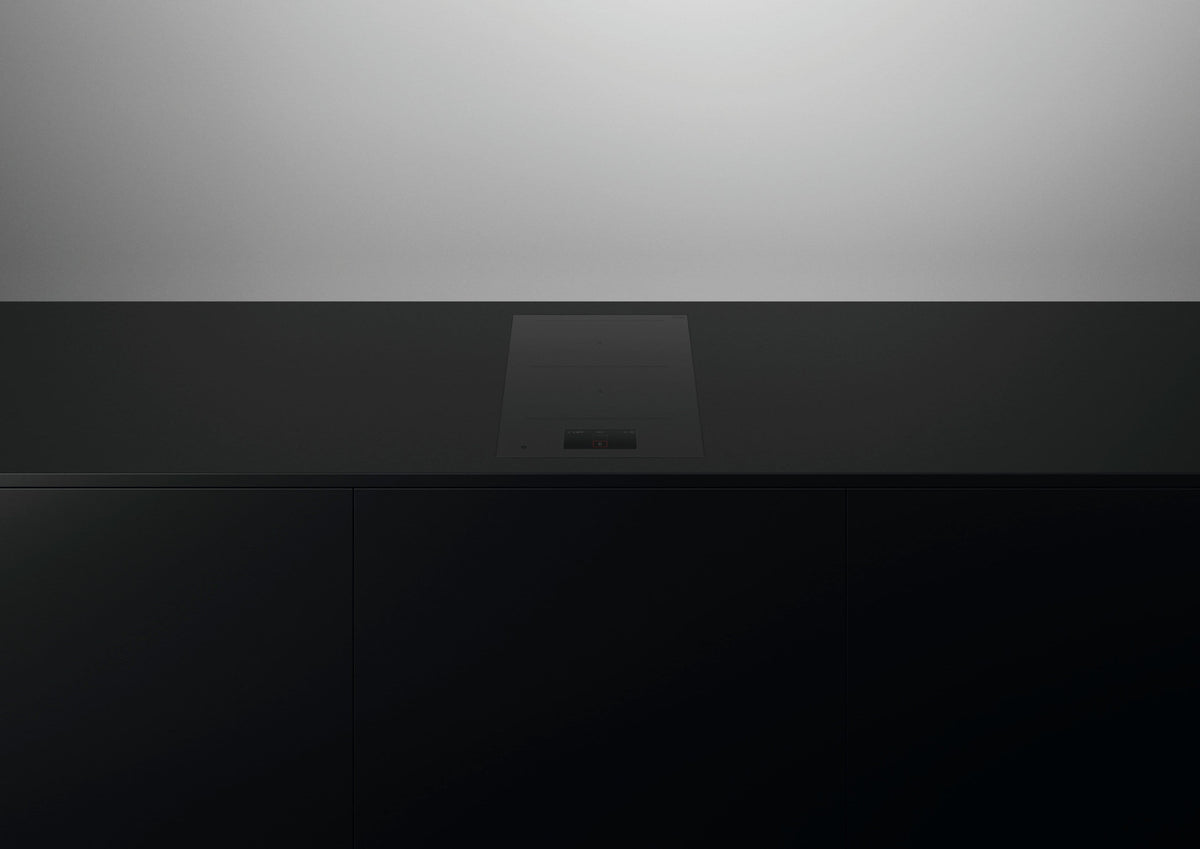 Fisher & Paykel - 15 in. Wide 2 Element Primary Modular Electric Cooktop - Black