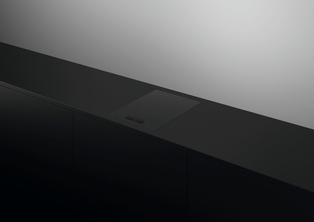 Fisher & Paykel - 15 in. Wide 2 Element Primary Modular Electric Cooktop - Black
