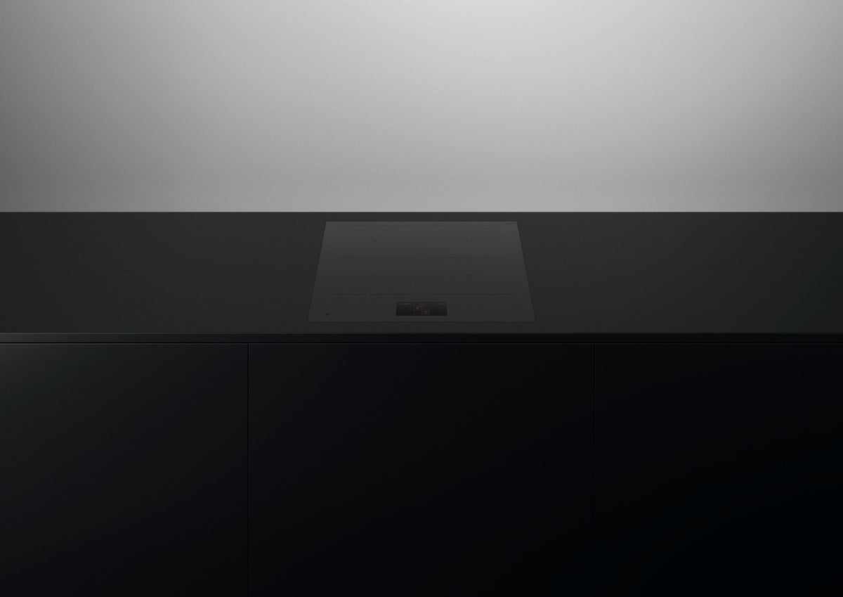 Fisher & Paykel - 24 in. Wide 4 Element Primary Modular Electric Cooktop - Black