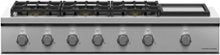 Fisher & Paykel - 48 in. Wide 6 Burner Professioanl  Built-in Natural Gas Cooktop - Stainless Steel