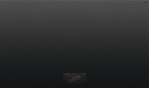 Fisher & Paykel - 36 in. Wide 4 Element Primary Modular Electric Cooktop - Black