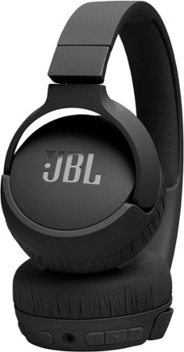 JBL - Tune 670NC Adaptive Noise Cancelling Wireless On-Ear Headphone -2024 - Black