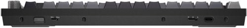 CORSAIR - K65 PLUS RGB 75% Wireless Mechanical Pre-Lubricated MLX Red Linear Switch Gaming Keyboard with Hot-Swappable Switches - Black/Gray