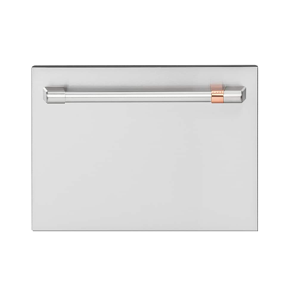 Café - Energy Star Certified Smart Single Drawer Dishwasher with 6 Wash Cycles, Water Leak Sensor, and Knock to Pause Feature - Stainless Steel