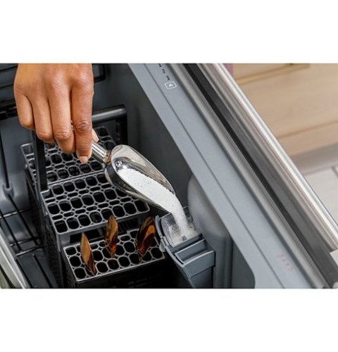 Café - Energy Star Certified Smart Single Drawer Dishwasher with 6 Wash Cycles, Water Leak Sensor, and Knock to Pause Feature - Stainless Steel