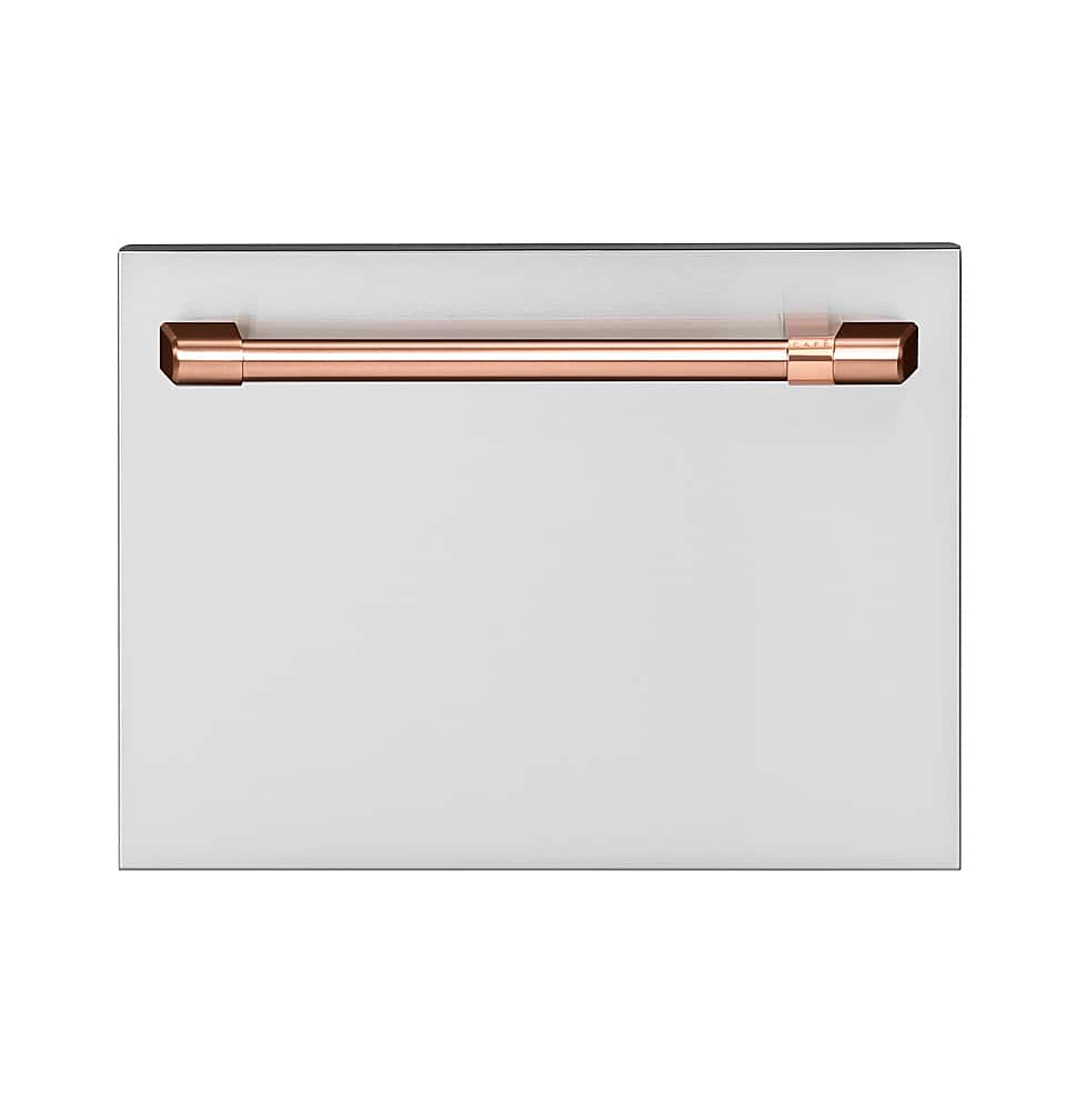 Café - Energy Star Certified Smart Single Drawer Dishwasher with 6 Wash Cycles, Water Leak Sensor, and Knock to Pause Feature - Stainless Steel