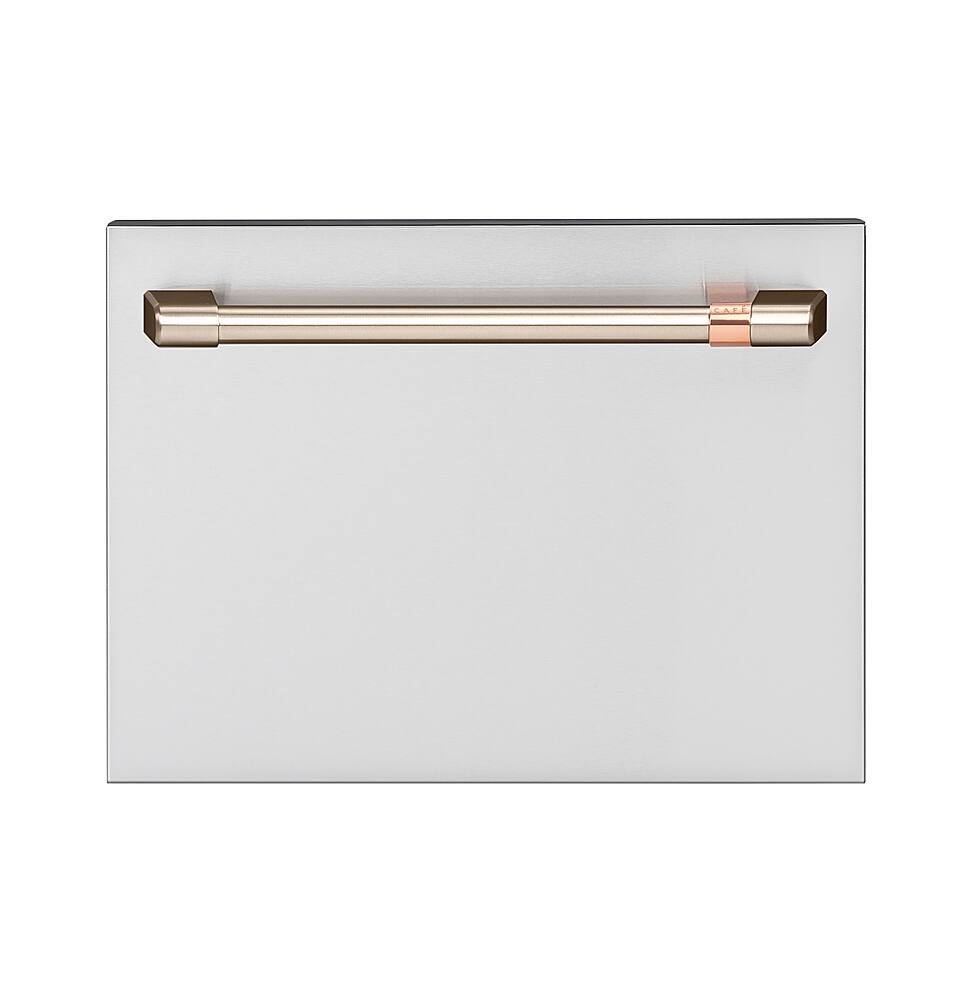 Café - Energy Star Certified Smart Single Drawer Dishwasher with 6 Wash Cycles, Water Leak Sensor, and Knock to Pause Feature - Stainless Steel