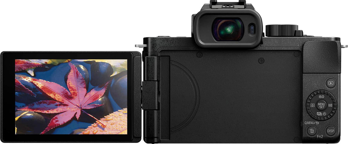 Panasonic - LUMIX G100D Mirrorless Camera for Photo, 4K Video and Vlogging, 12-32mm Lens - Black
