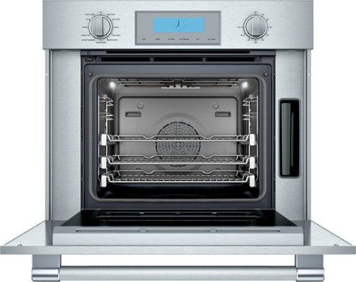 Thermador - Professional Series 30" 2.8 Cu. Ft. Built-In Single Electric Smart Wall Oven with Steam and True Convection - Stainless Steel