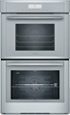 Thermador - Masterpiece Series 30" Built-In Double Electric Smart Wall Oven with True Convection and Steam - Stainless Steel