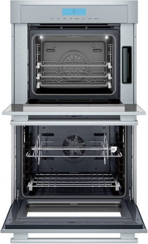 Thermador - Masterpiece Series 30" Built-In Double Electric Smart Wall Oven with True Convection and Steam - Stainless Steel