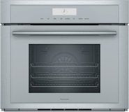 Thermador - Masterpiece Series 30" 2.8 Cu. Ft. Built-In Single Electric Smart Wall Oven with Steam and True Convection - Stainless Steel
