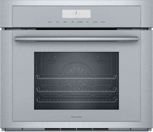 Thermador - Masterpiece Series 30" 2.8 Cu. Ft. Built-In Single Electric Smart Wall Oven with Steam and True Convection - Stainless Steel
