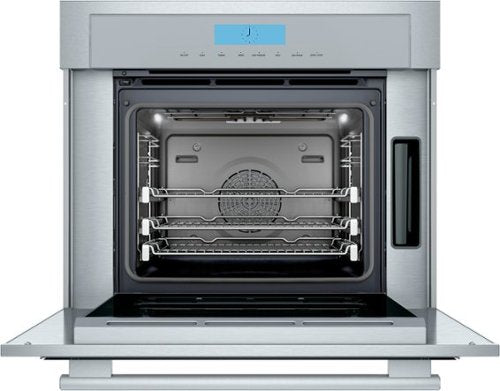 Thermador - Masterpiece Series 30" 2.8 Cu. Ft. Built-In Single Electric Smart Wall Oven with Steam and True Convection - Stainless Steel