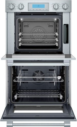 Thermador - Professional Series 30" Built-In Double Electric Smart Wall Oven with True Convection and Steam - Stainless Steel