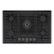Bosch - 800 Series 30" Built-In Gas Cooktop with 5 burners with FlameSelect and LP Conversion - Black Stainless Steel
