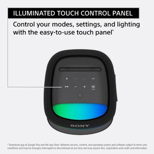 Sony - XV500 X-Series Wireless Party Speaker - Black