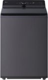 LG - 5.3 Cu. Ft. High Efficiency Smart Top Load Washer with TurboWash3D Technology - Matte Black