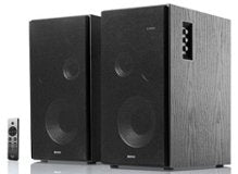 Edifier - R2850DB Active Bookshelf Speakers, Computer Speakers - Bluetooth and Optical Input - 2.0 Studio Monitor Speaker - Black