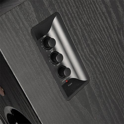 Edifier - R2850DB Active Bookshelf Speakers, Computer Speakers - Bluetooth and Optical Input - 2.0 Studio Monitor Speaker - Black