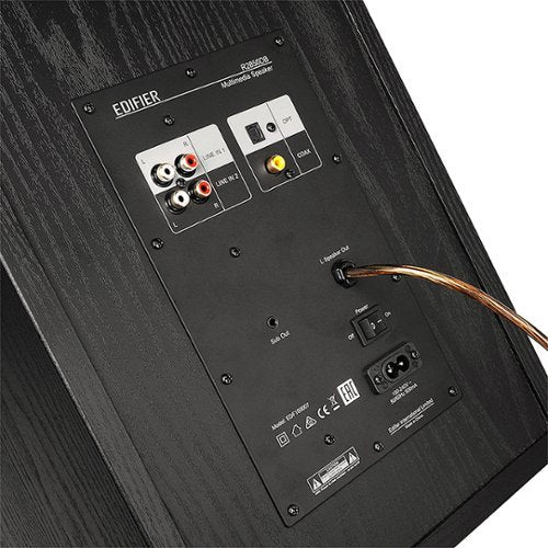 Edifier - R2850DB Active Bookshelf Speakers, Computer Speakers - Bluetooth and Optical Input - 2.0 Studio Monitor Speaker - Black