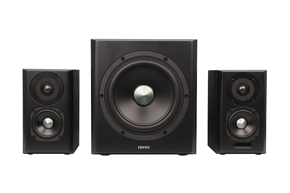 Edifier - S351DB 2.1 Bluetooth Multimedia Speaker System (3-Piece) - Black