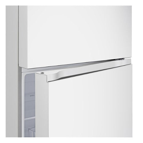 LG - 30-in Wide 17.5 Cu. Ft. Garage Ready Top Freezer Refrigerator with Reversible Doors - White