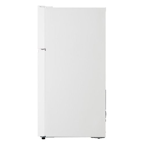 LG - 30-in Wide 17.5 Cu. Ft. Garage Ready Top Freezer Refrigerator with Reversible Doors - White