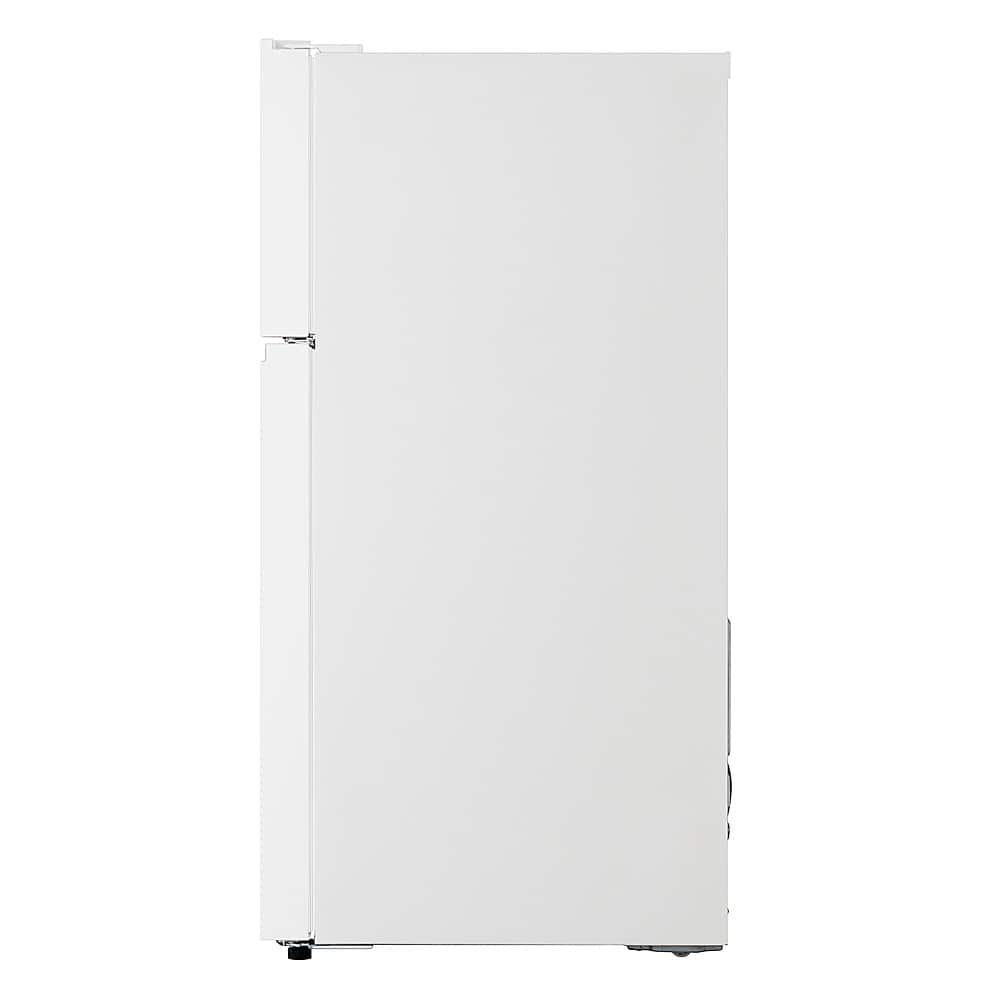 LG - 30-in Wide 17.5 Cu. Ft. Garage Ready Top Freezer Refrigerator with Reversible Doors - White