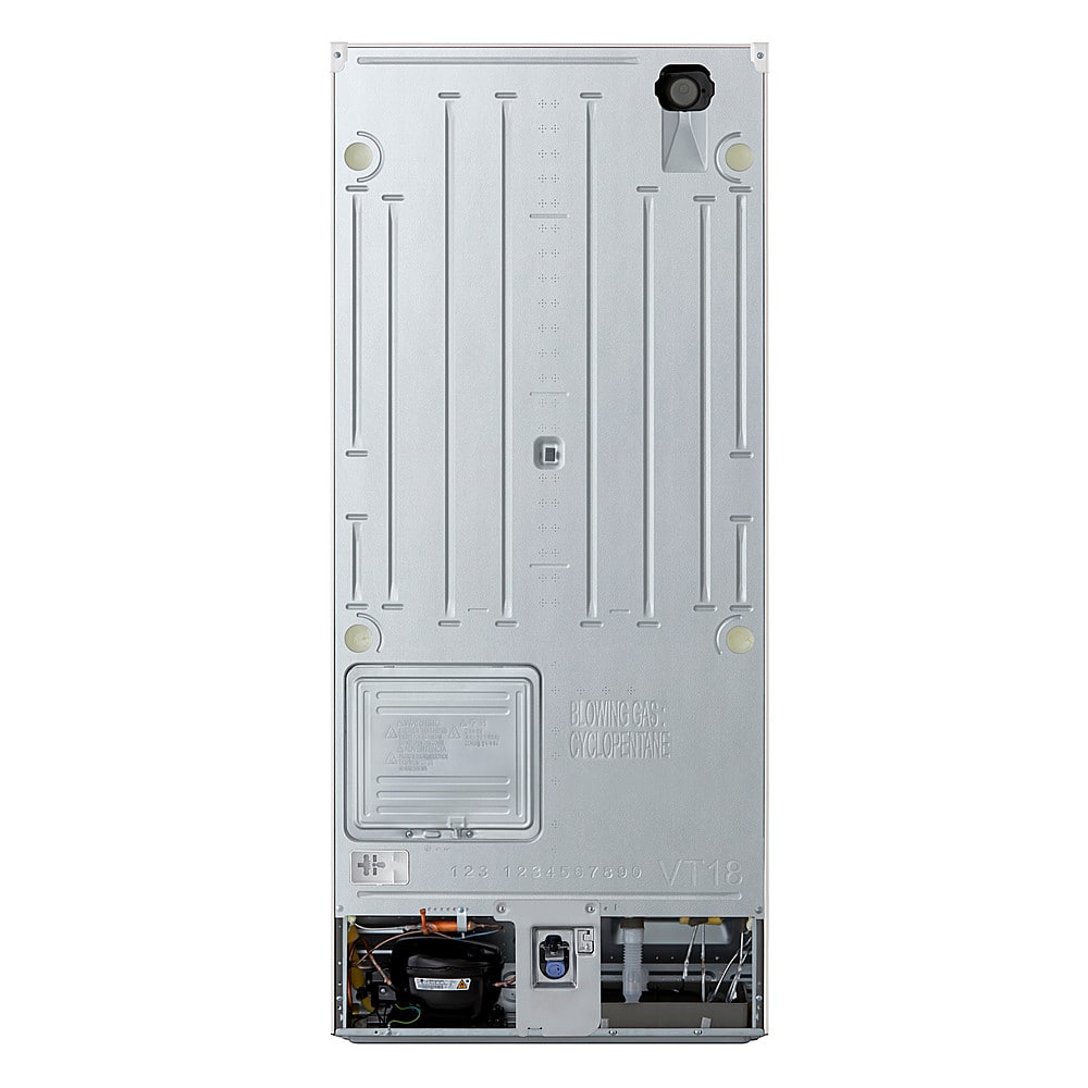 LG - 30-in Wide 17.5 Cu. Ft. Garage Ready Top Freezer Refrigerator with Reversible Doors - White