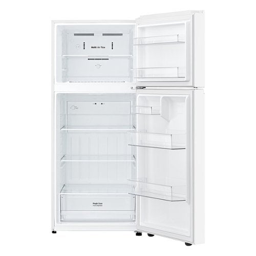 LG - 30-in Wide 17.5 Cu. Ft. Garage Ready Top Freezer Refrigerator with Reversible Doors - White