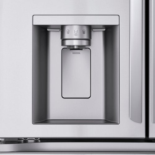 LG - 36-in Counter-Depth MAX 24.5 Cu. Ft. 4-Door French Door Smart Refrigerator with Full-Convert Drawer - Stainless Steel