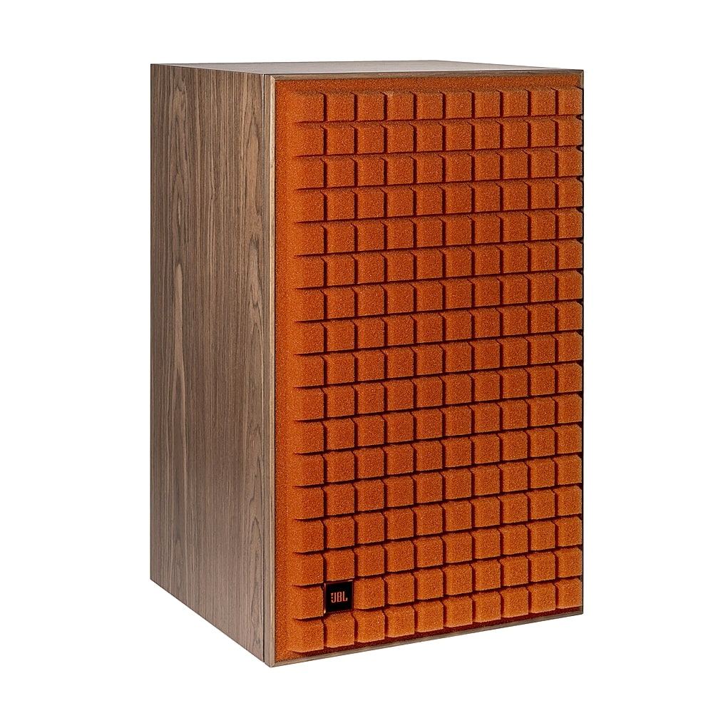 JBL - L100 Classic Mark II Orange Grille Loudspeaker (Each) - Walnut