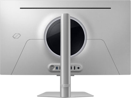 Samsung - 32" Odyssey OLED G8 (G80SD) 4K UHD 240Hz 0.03ms Smart Gaming Monitor with HDR - Silver