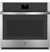 GE - 30" Built-In Single Electric Convection Wall Oven with No Preheat Air Fry - Stainless Steel