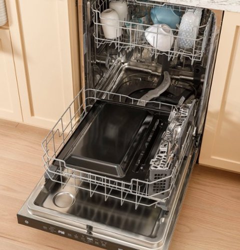 GE - 30 in. Wide 5 Elements 5.3 Cu. Ft. Slide-In Electric Range with Self-Clean and Steam Cleaning Option and Crisp Mode - Stainless Steel