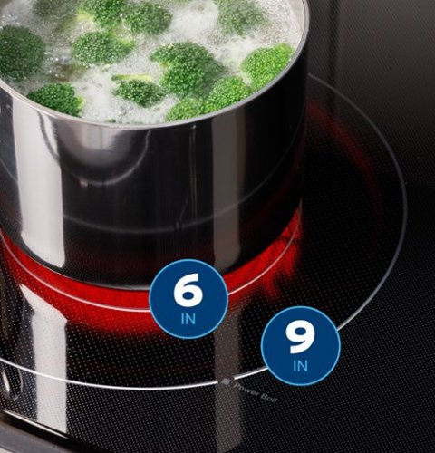 GE - 30 in. Wide 5 Elements 5.3 Cu. Ft. Slide-In Electric Range with Self-Clean and Steam Cleaning Option and Crisp Mode - Stainless Steel
